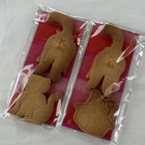 2枚入り　にゃんたまクッキー