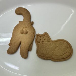 にゃんたまクッキー２枚組